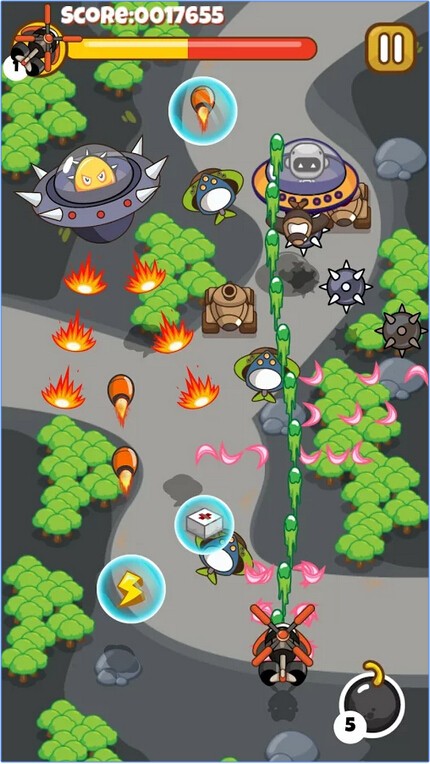 天空突袭者巴特尔大战截图2