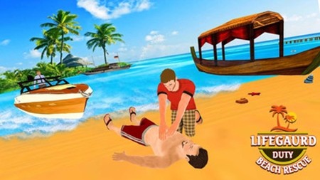 海滩救援队模拟截图4
