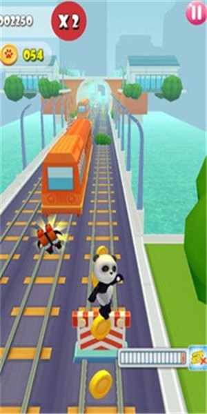 大熊猫跑酷截图3
