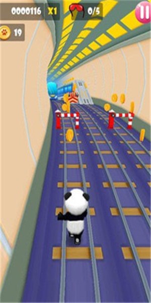 大熊猫跑酷截图1