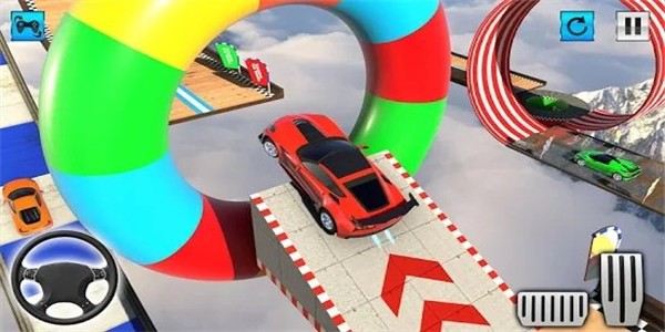 极限坡道赛车特技赛截图1
