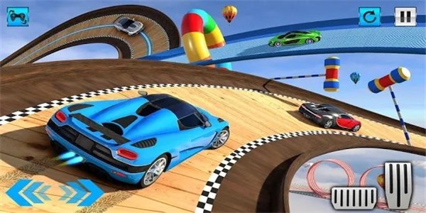 极限坡道赛车特技赛截图2