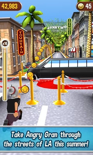 老奶奶跑酷截图1