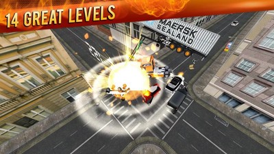 交通赛车撞击爆炸截图2