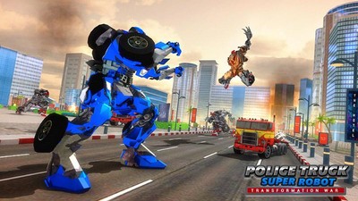 警察机器人卡车模拟截图1