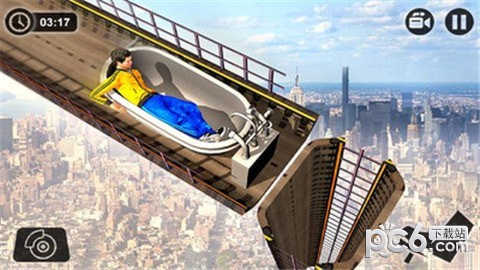 疯狂的奇怪车轮比赛截图1