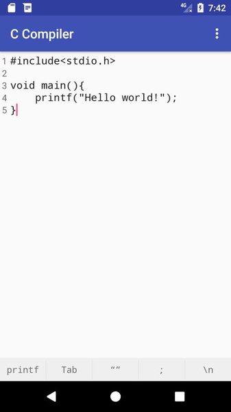 c语言编译器截图1