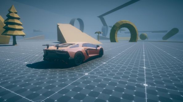 跑车赛道特技截图2