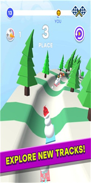 雪人竞赛3d截图2