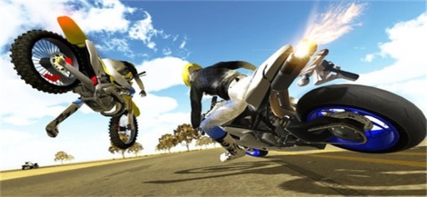 公路摩托3d截图2