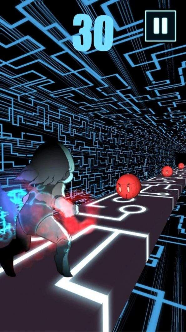少女疾风战斗跑酷截图2