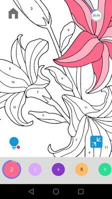 二次元数字涂色截图3