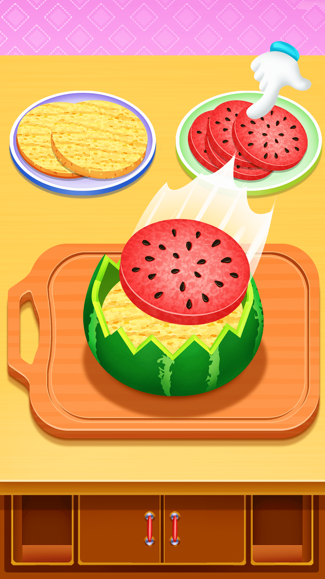 制作美味蜜瓜蛋糕截图2