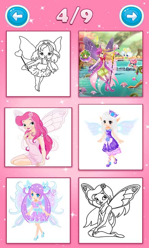 精灵公主爱画画截图2
