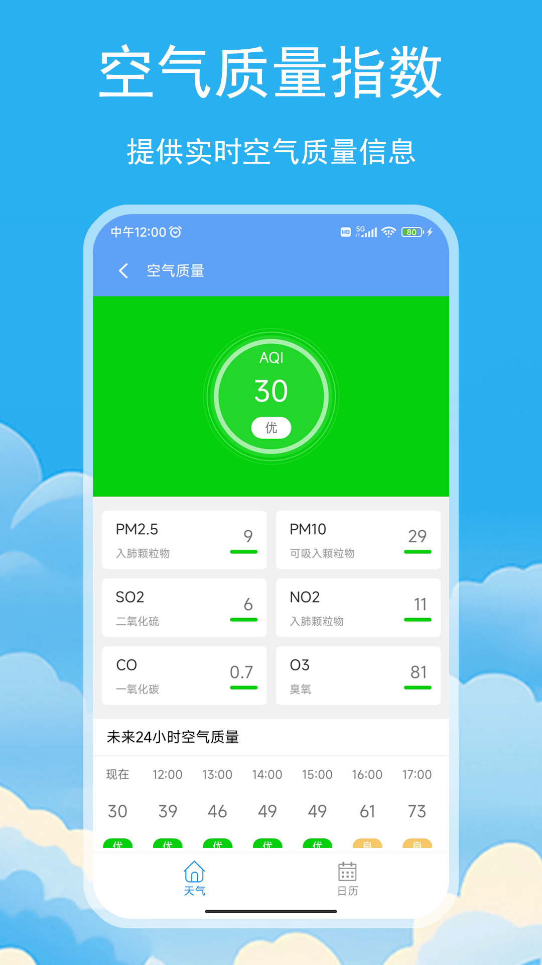 松鼠天气截图4