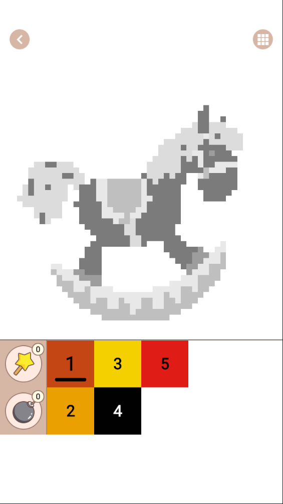 十字绣涂色游戏截图2