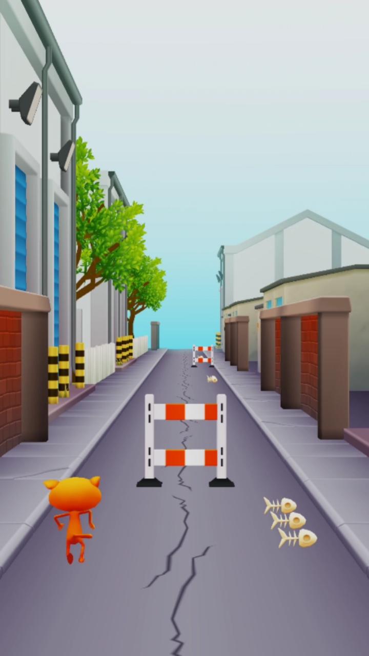 懒猫跑酷截图3
