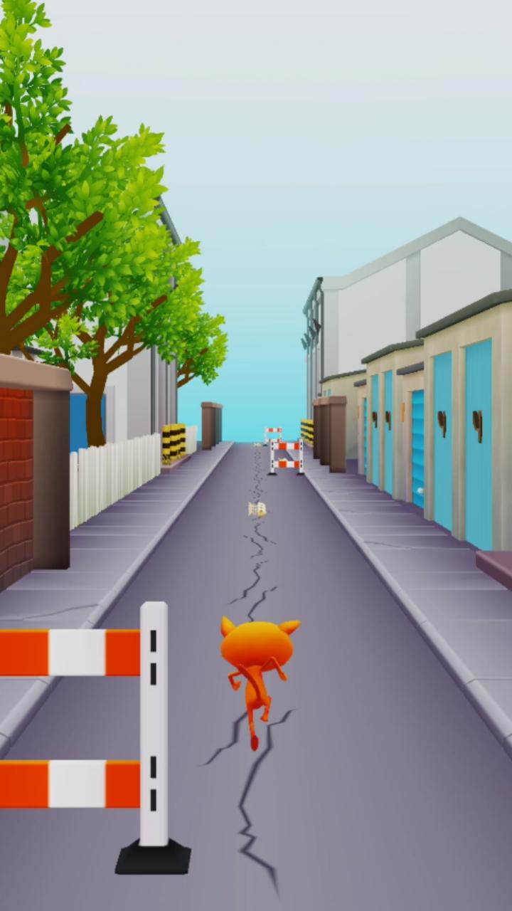 懒猫跑酷截图2