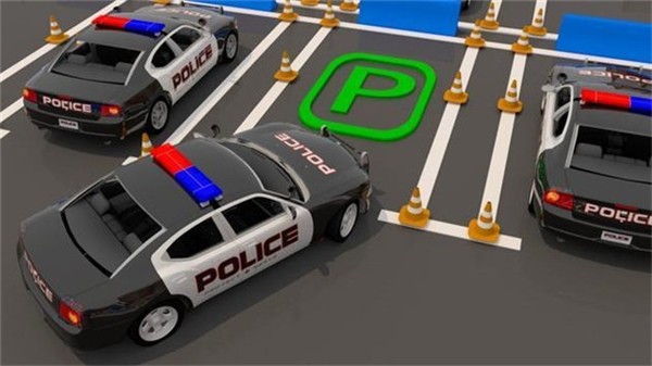 真实警车停车场截图3