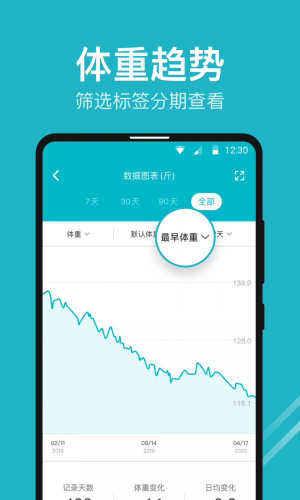 体重小本截图2