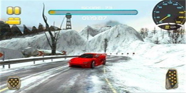 雪山漂移截图1