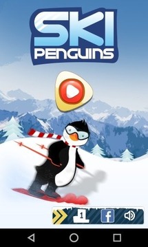 企鹅滑雪截图1