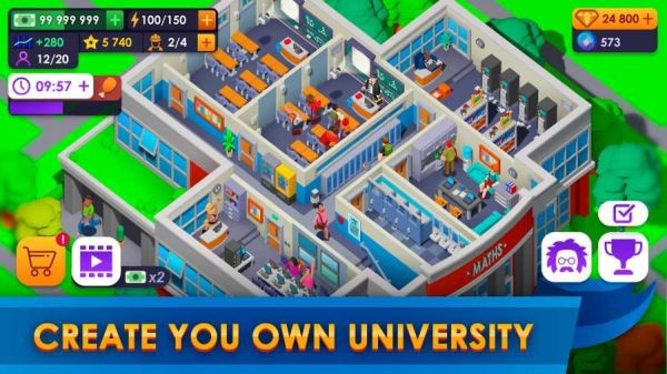 大学帝国放置大亨截图2