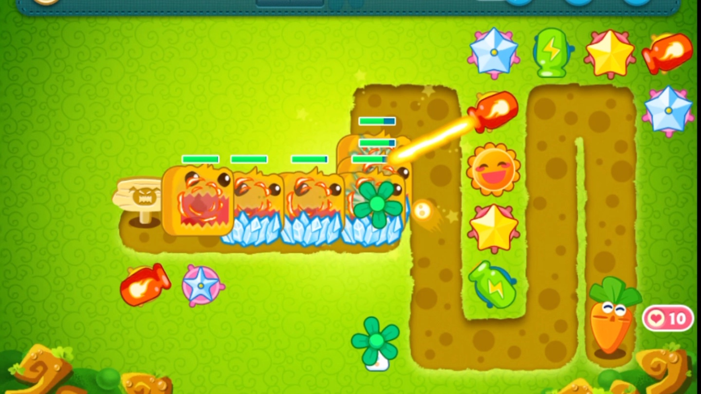 保卫萝卜公园1攻略