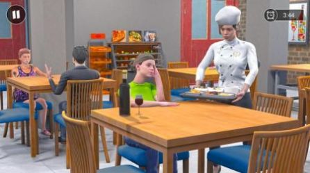 虚拟厨师烹饪游戏3d超级厨师厨房手游截图1
