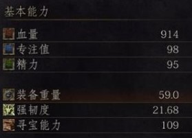 黑暗之魂3角色有哪些基本属性与能力