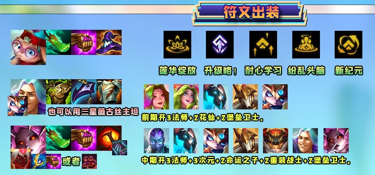 金铲铲之战S13命运法师阵容怎么玩
