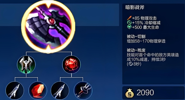 王者荣耀李白出装顺序是什么