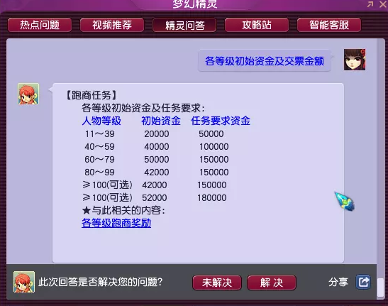 梦幻西游怎么最快跑商