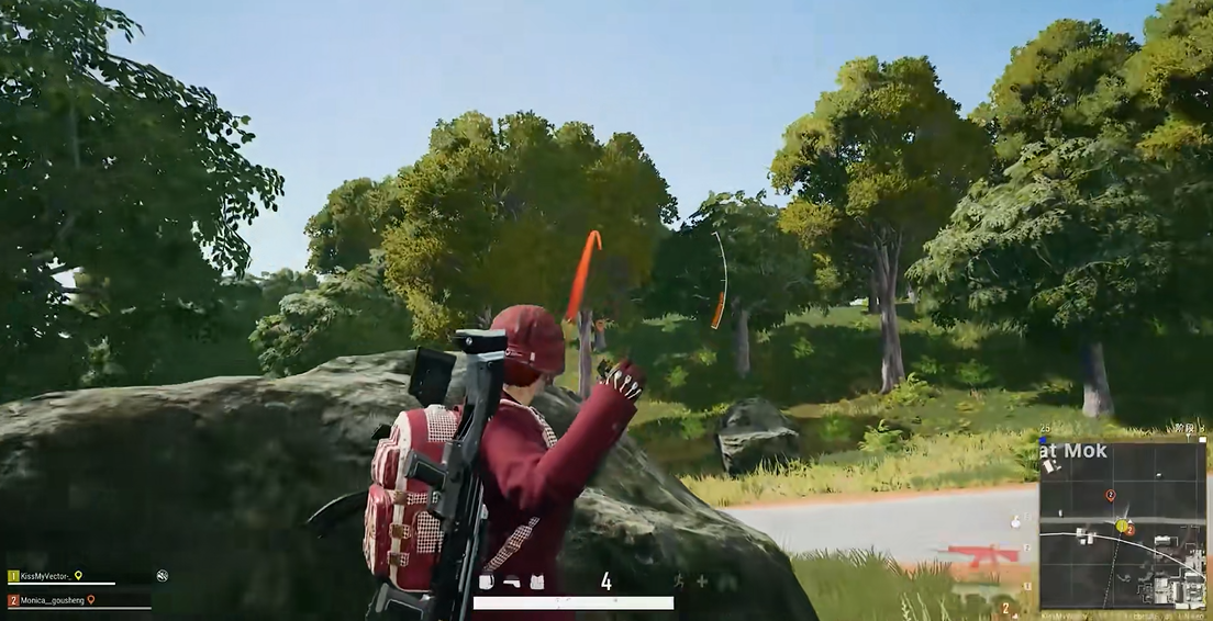 绝地求生怎么扔手雷