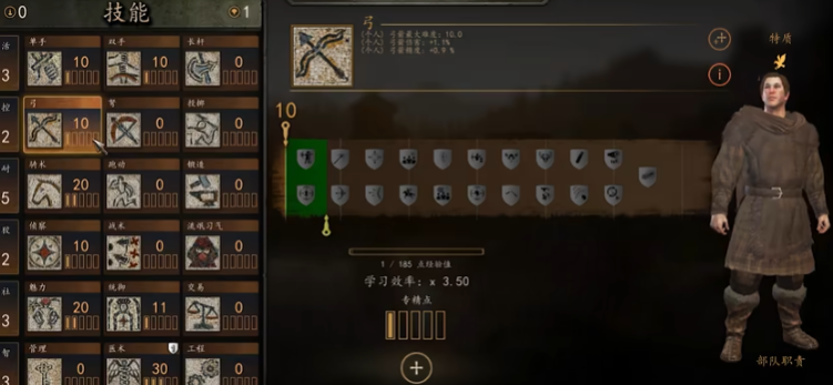 骑马与砍杀2新手如何加点