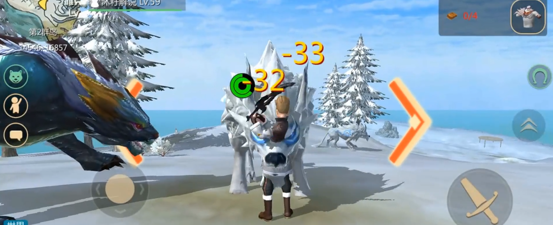 创造与魔法雪狼王用什么捕捉