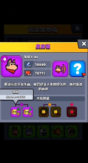 弹壳特攻队怎么开启宠物模式