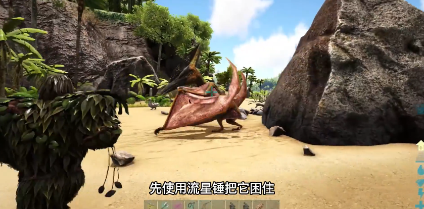 方舟生存进化怎么抓翼龙