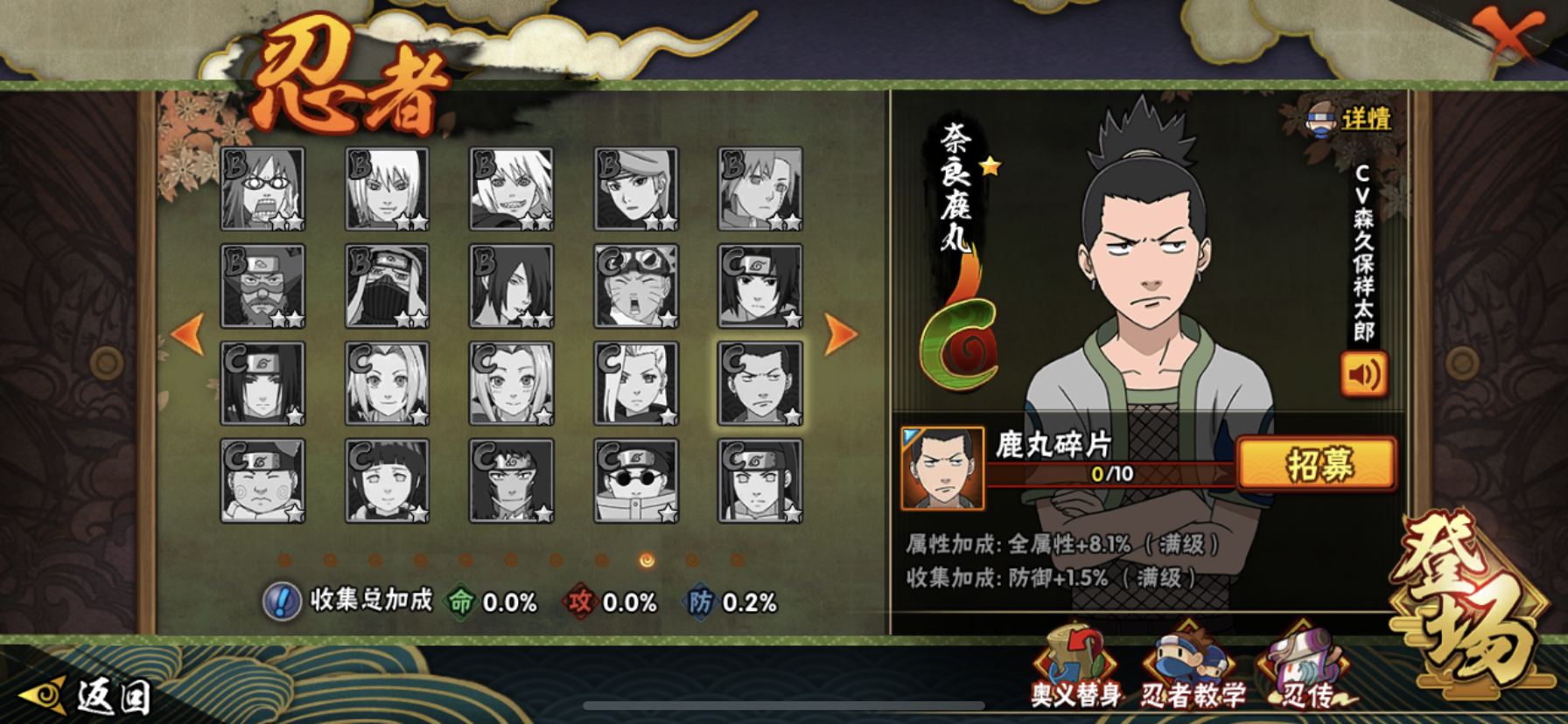 火影忍者新手选哪个角色