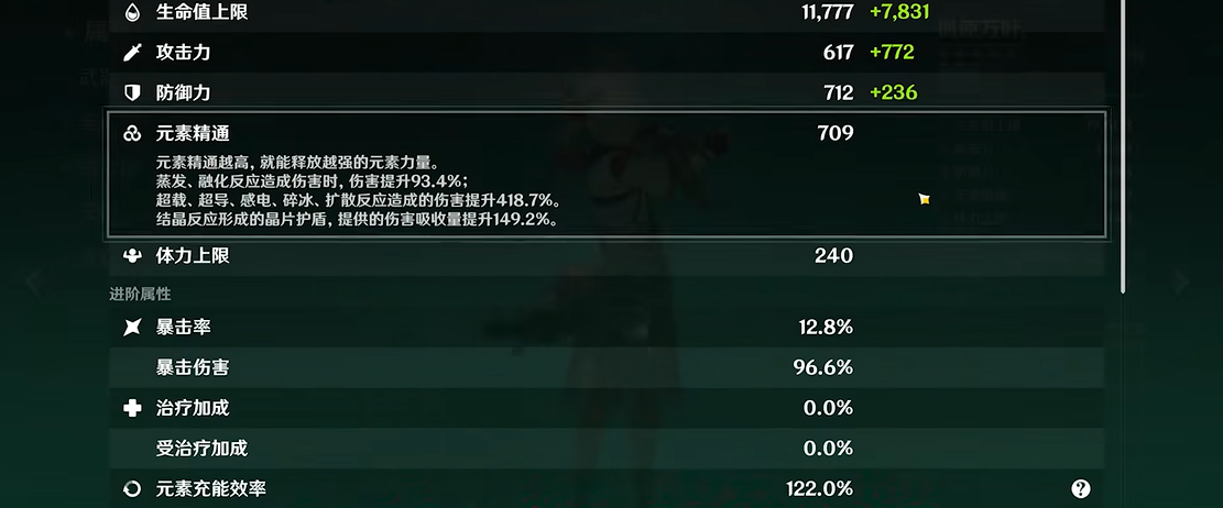 原神元素反应残留属性有哪些