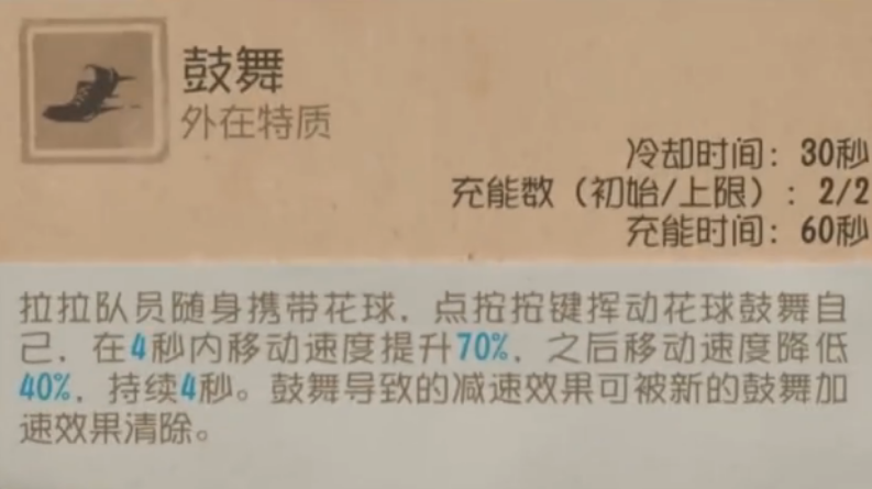 第五人格拉拉队员技能有哪些