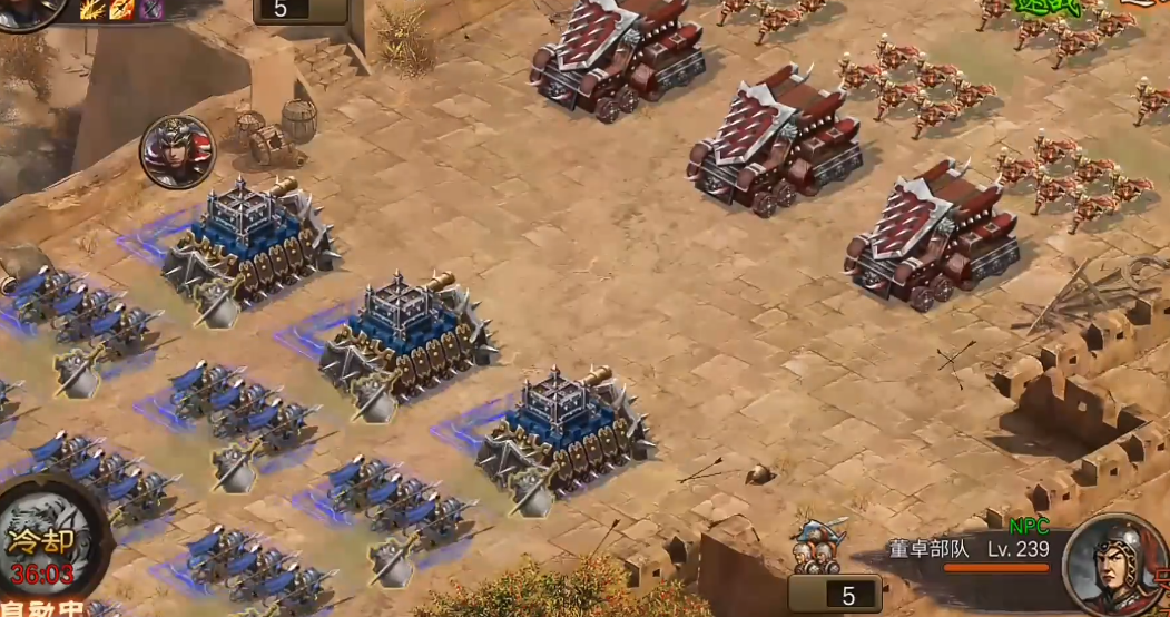 攻城掠地董卓怎么打