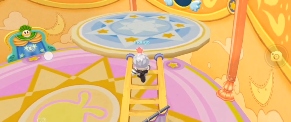 摩尔庄园二层建筑怎么上去