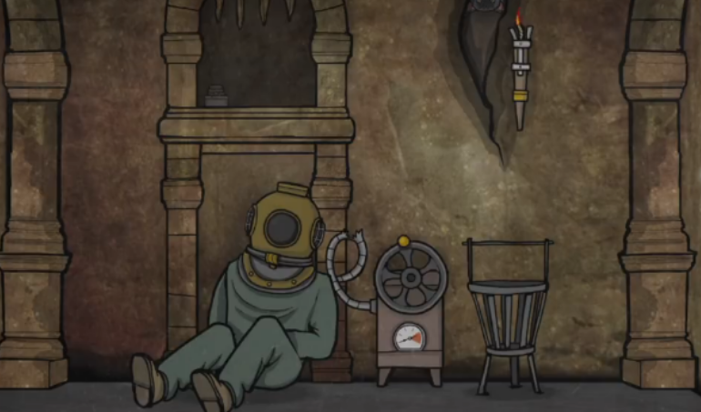 锈湖洞穴第一部分怎么过