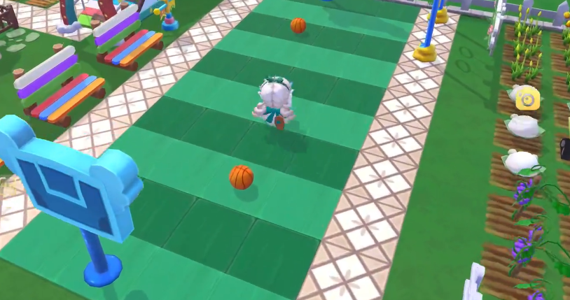 摩尔庄园手游篮球场怎么做