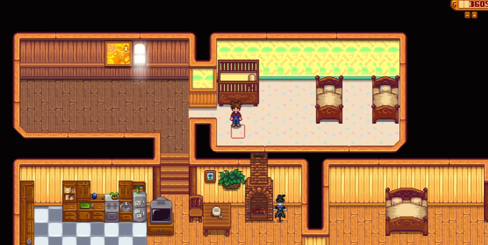 星露谷物语如何建造婴儿房