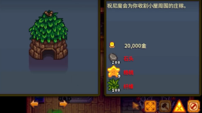 星露谷物语制作法师建筑有什么条件