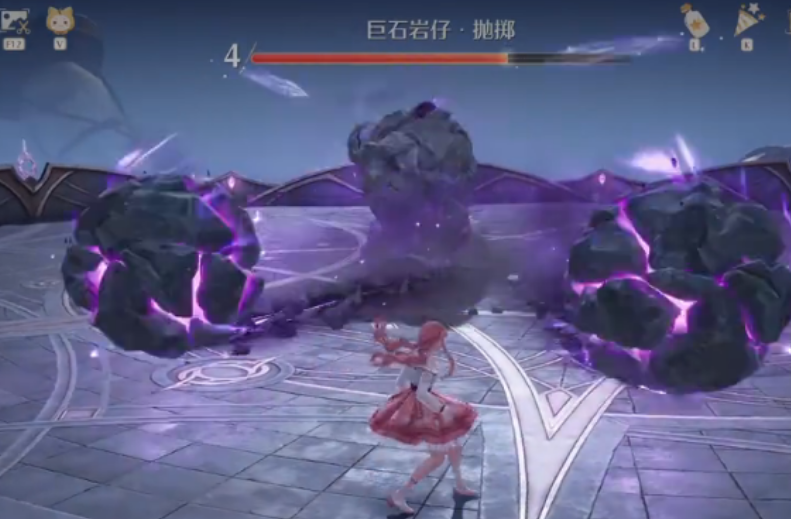 无限暖暖巨石岩仔抛掷如何应对