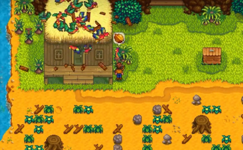 星露谷物语姜岛农场怎么开