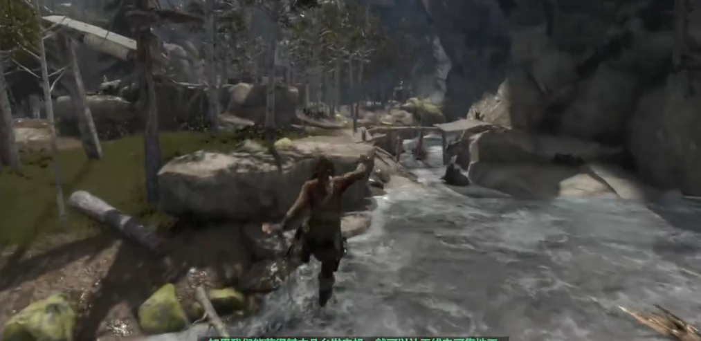 古墓丽影10怎么跳水